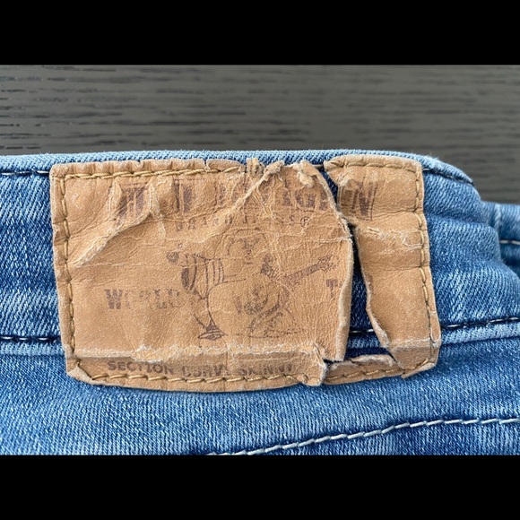 True Religion Curvy Skinny Jeans Flap Pocket 28 - Picture 7 of 14